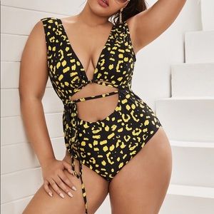 One piece bathing suit